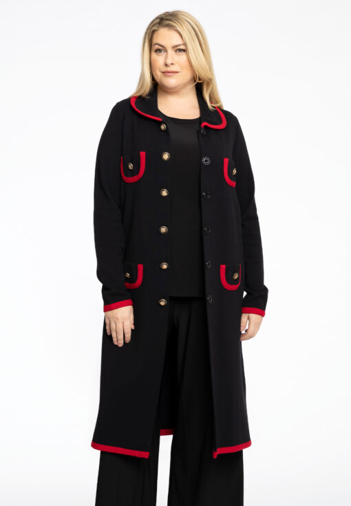 Jacket Zwart/Rood
