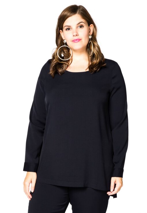 Yoek Blouse-shirt COSI | Blauw | Maat 54/56