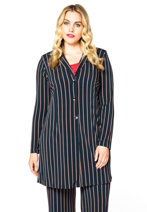 Yoek Lange blazer COLLEGE | Blauw | Maat 58/60