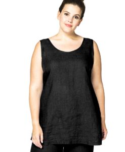 Yoek Singlet | Zwart | Maat 54/56