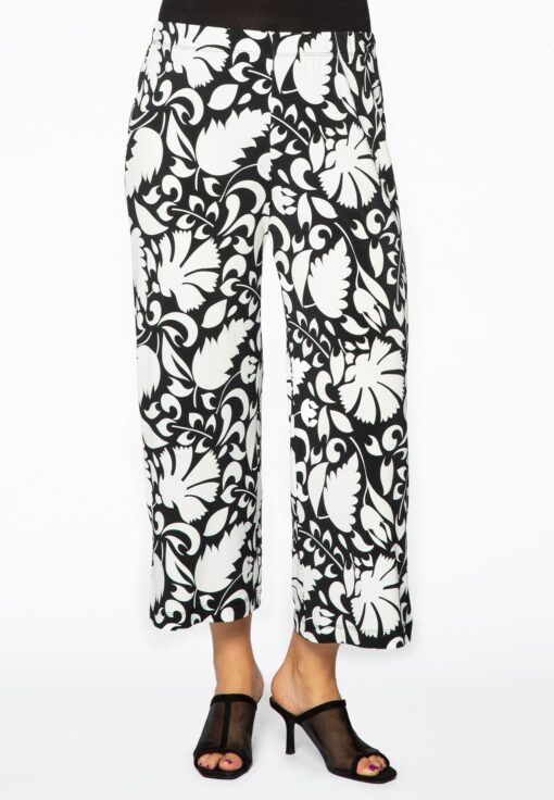 Yoek Broek PAISLEY FLOWER | Wit | Maat 46/48