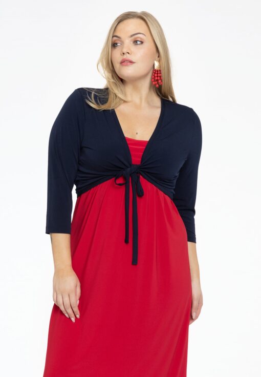 Yoek Bolero | Blauw | Maat 58/60