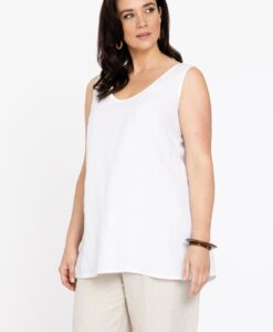 Yoek Singlet flare | Wit | Maat 58/60