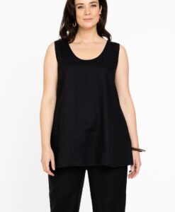 Yoek Singlet flare | Zwart | Maat 58/60