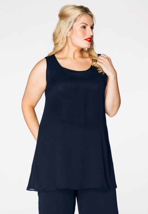 Yoek Singlet flare | Blauw | Maat 58/60