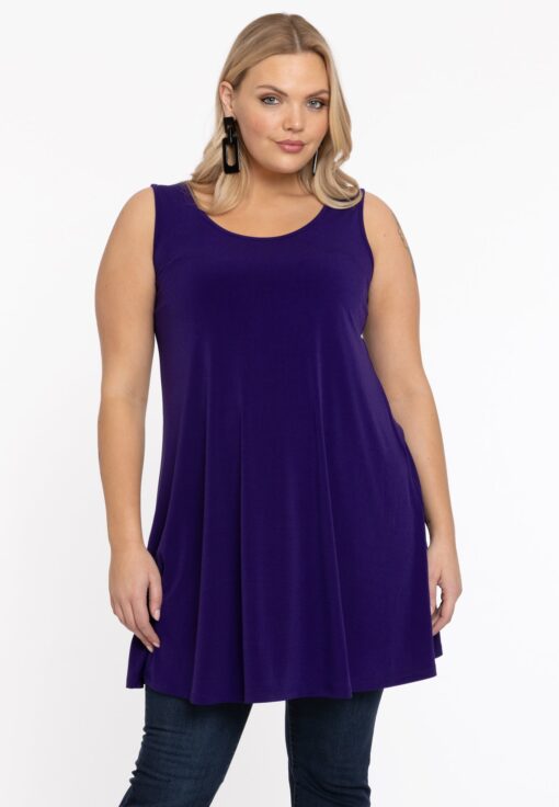 Yoek Top wide bottom | Paars | Maat 58/60