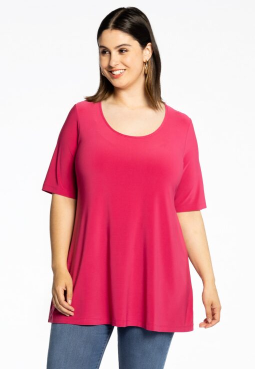 Yoek Tuniek flare | Roze | Maat 58/60