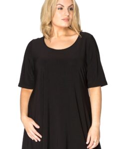 Yoek Tuniek flare | Zwart | Maat 58/60