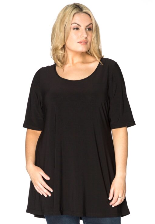 Yoek Tuniek flare | Zwart | Maat 58/60