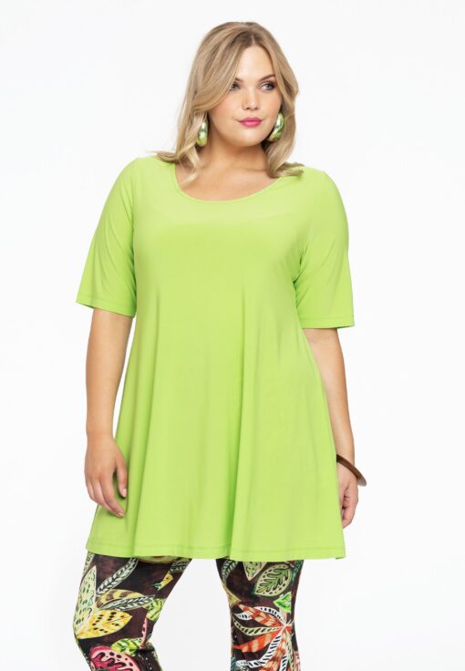 Yoek Tuniek wide bottom | Groen | Maat 54/56