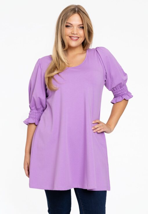Yoek Tuniek wide bottom | Licht Paars | Maat 58/60