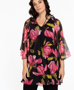 Yoek Tuniek wide bottom | Roze | Maat 58/60