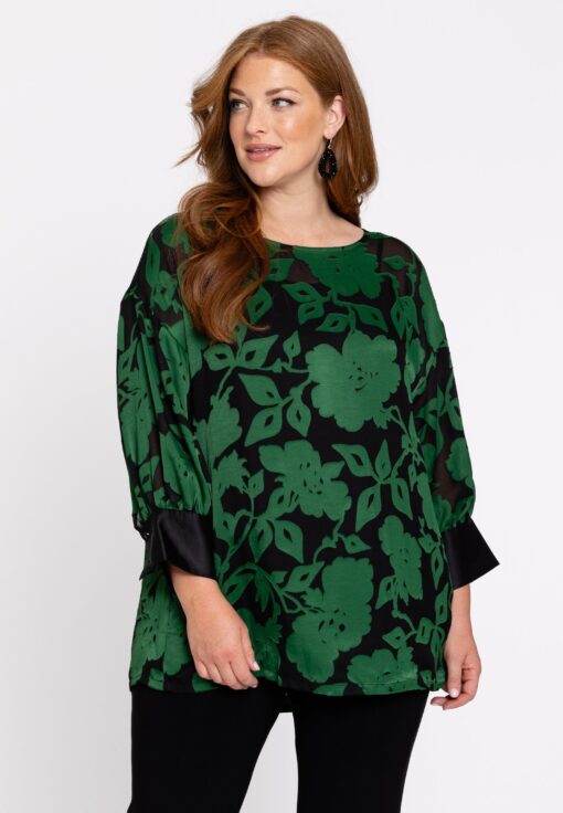 Yoek Tuniek vierkant AUSBRENNER | Groen | Maat 58/60