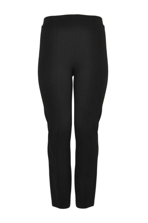 Yoek Tregging met naad | Zwart | Maat XL