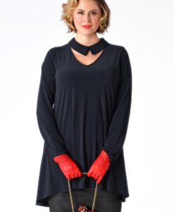 Yoek Tuniek met kraagje | Blauw | Maat S