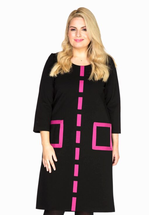 Yoek Dressbon | Zwart | Maat 54/56