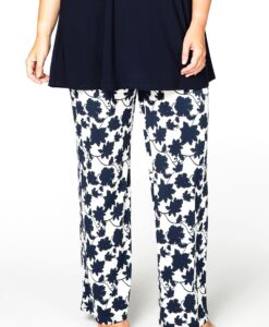Yoek Lange broek CLAUDIA | Wit | Maat 50/52