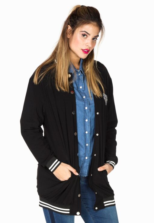 Yoek Jacket baseball | Zwart | Maat 58/60