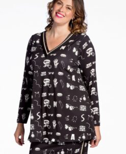 Yoek Tuniek ACCESSORY flare | Zwart | Maat 58/60