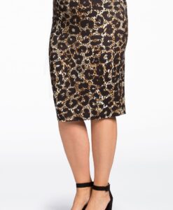 Yoek Skirt LEO GRANDE | Zwart | Maat 50/52