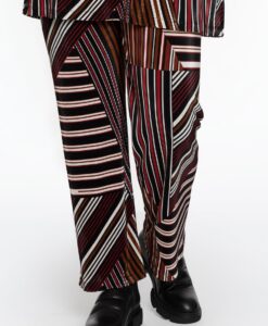 Yoek Tregging STRIPES | Zwart | Maat 54/56