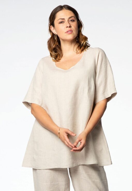 Yoek Tuniek flare | Bruin | Maat 50/52
