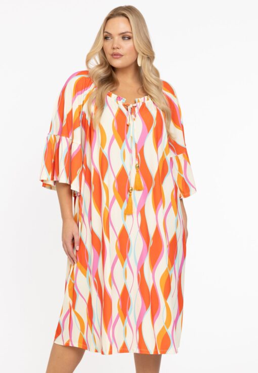 Yoek Jurk AURELI | Oranje | Maat 42/44