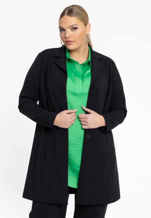 Yoek Blazer SENSI | Zwart | Maat 54/56