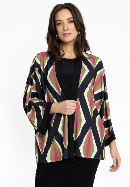 Yoek Kimono | Zwart | Maat 54/56