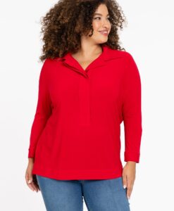 Yoek Blousekimono mouw | Rood | Maat 58/60