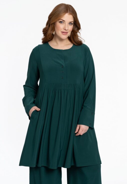 Yoek Jurk yoke | Dark Green | Maat 58/60