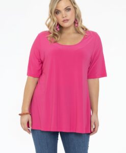 Yoek Tuniek flare | Roze | Maat 58/60