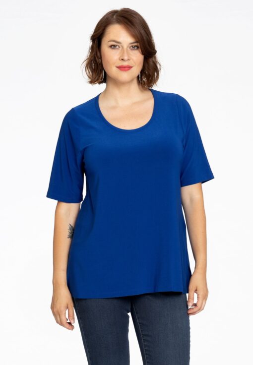 Yoek T-shirt A-lijn | Indigo | Maat 38/40