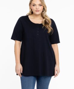 Yoek Tuniek flare fit | Blauw | Maat 58/60