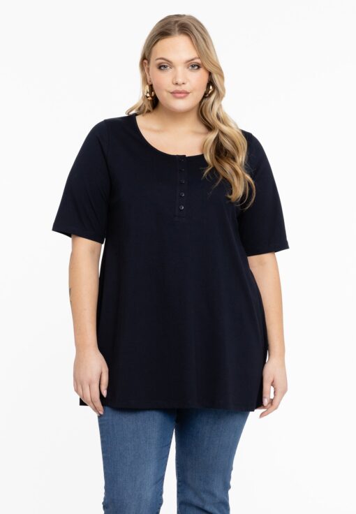 Yoek Tuniek flare fit | Blauw | Maat 58/60