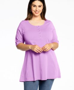 Yoek Tuniek flare fit | Licht Paars | Maat 58/60