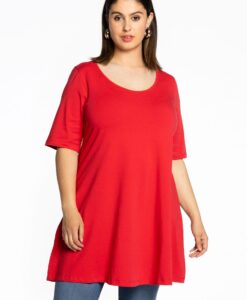Yoek Tuniek wide bottom | Rood | Maat 58/60