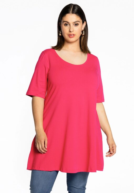 Yoek Tuniek wide bottom | Roze | Maat 58/60