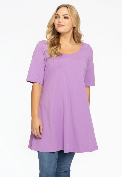 Yoek Tuniek wide bottom | Licht Paars | Maat 58/60
