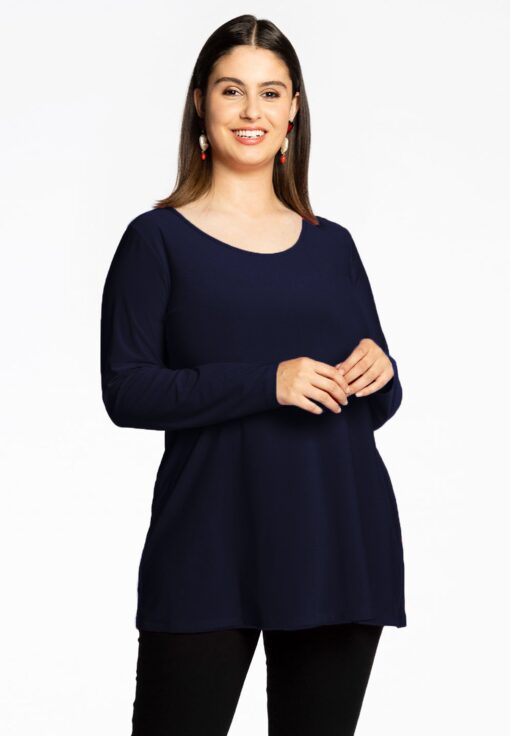 Yoek Tuniek wide bottom | Blauw | Maat 54/56