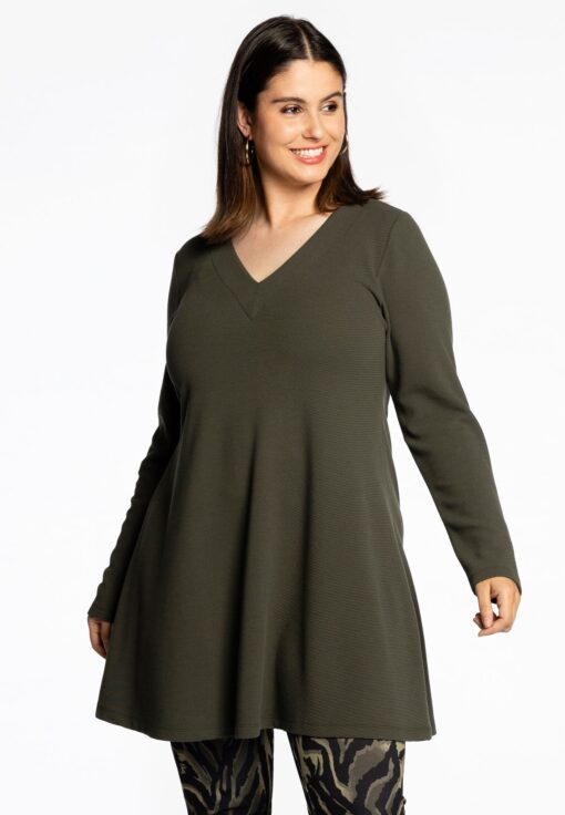Yoek Tuniek wide bottom | Groen | Maat 54/56