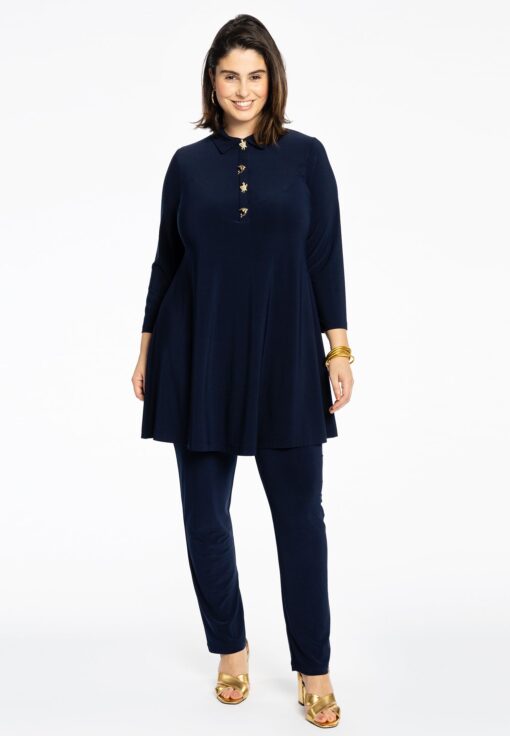 Yoek Pantalon | Blauw | Maat 58/60