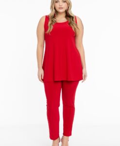 Yoek Pantalon | Rood | Maat 42/44