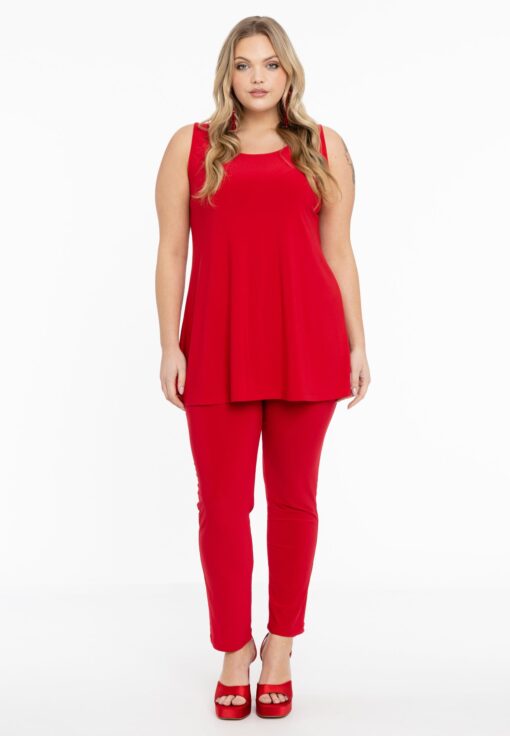 Yoek Pantalon | Rood | Maat 42/44