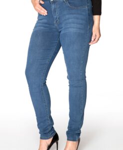 Yoek Shaping skinny jeans 5p | Indigo | Maat 50