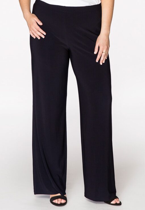 Yoek Wijde broek | Blauw | Maat 50/52