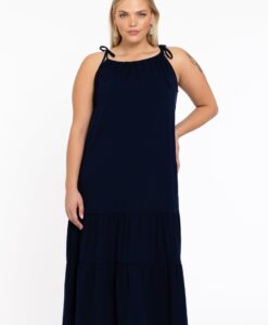 Yoek Jurk | Blauw | Maat 58/60
