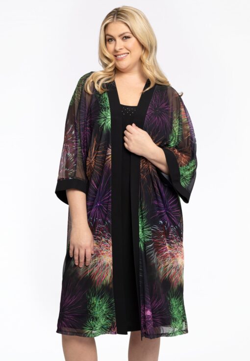 Yoek Kimono | Zwart | Maat 58/60