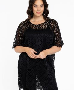 Yoek Shirt Tee | Zwart | Maat 58/60