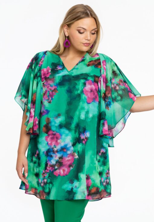 Yoek Tuniek wide bottom | Groen | Maat 58/60